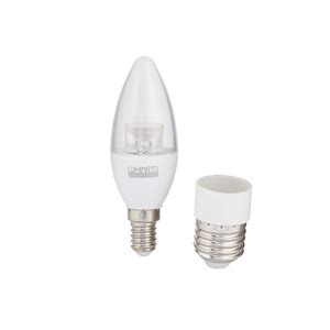 Lâmpada LED Vela Luz Amarela 6W Luminatti Bivolt Leroy Merlin