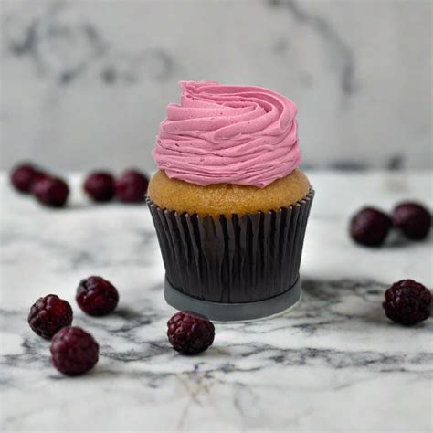 Boysenberry Cupcakes Petal Cupcakes