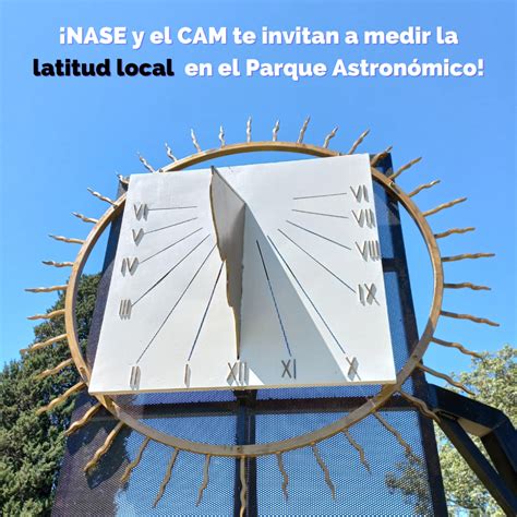 Complejo Astronómico Municipal NASE y el CAM invitan a medir la