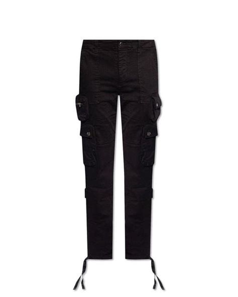 Amiri Tactical Cargo Jeans In Black For Men Lyst