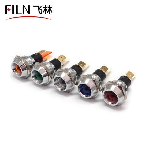 19mm 12v LED Indicator Light With Reflector - indicatorlight