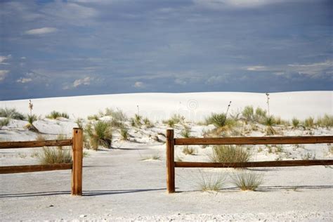 White Sands Hiking stock photo. Image of gate, walking - 15299868