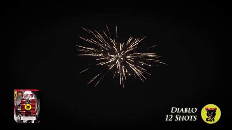 Diablo 12 Black Cat Fireworks Youtube