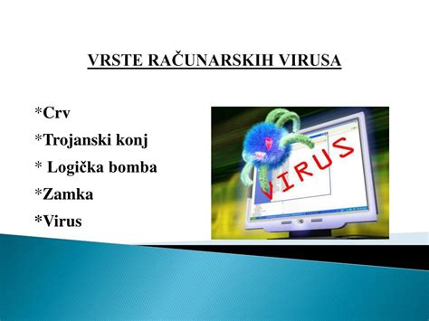 Ppt Tema RaČunarski Virusi Powerpoint Presentation Free Download