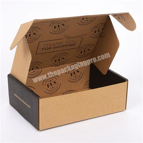 Eco Friendly Recyclable Packaging Corrugated Cardboard Folding Shipping