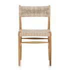 Woven Back Indoor Outdoor Dining Chair Set Of 2 West Elm