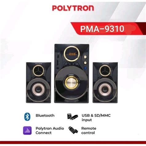 Jual Polytron Multimedia Speaker Pma 9310 Bluetooth Shopee Indonesia