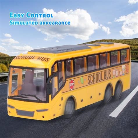 Atyhao Bus télécommandé RC Bus RC Bus avec Lumière Télécommande Bus