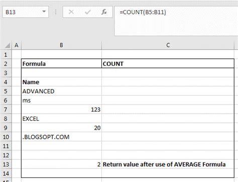 Free Advanced Excel Course Online How To Count Only Number Value In Microsoft Excel How To