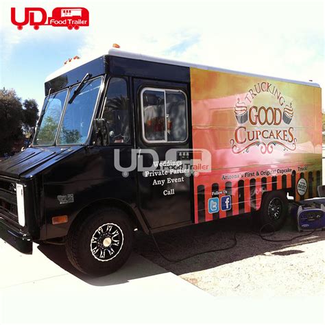 Ud Custom Mobile Catering Cart Vending Hot Dog Ice Cream Food Van Taco