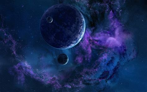 Outer space stars planets nebulae wallpaper | AllWallpaper.in #14787 | PC | en