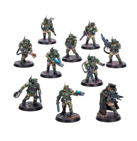 Kill Team Kasrkin Miniset Net Miniatures Collectors Guide