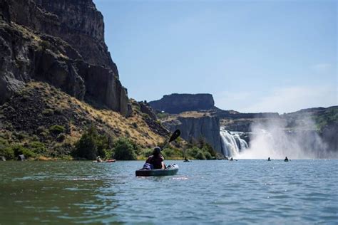 Kayak Your Way To Idahos Stunning Shoshone Falls