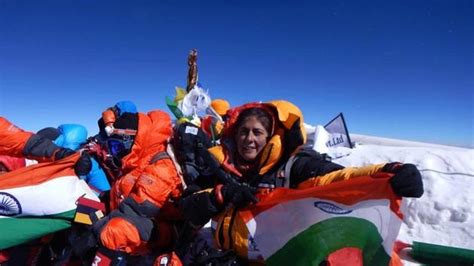 Sangeeta Bahl 53 Becomes Oldest Indian Woman To Scale Mount Everest