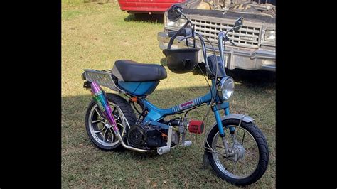 1982 Honda Express Gy6 205cc Swap Youtube