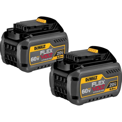 Dewalt Flexvolt V V Max Battery Pack Pair Ah Model Dcb