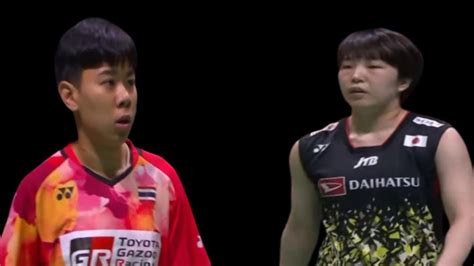 Badminton Women S Singles Supanida Katethong THA Vs Akane Yamaguchi