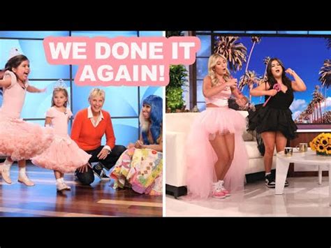 Sophia Grace Rosie BACK On The Ellen Show BTS Journey Rosie