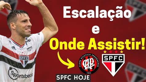 Provável Escalação do São Paulo Onde Assistir São Paulo e