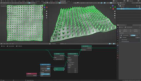 Geometry Nodes How To Distribute Points On Faces In Blender But Not