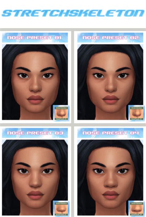 Sims 4 Nose Shapes