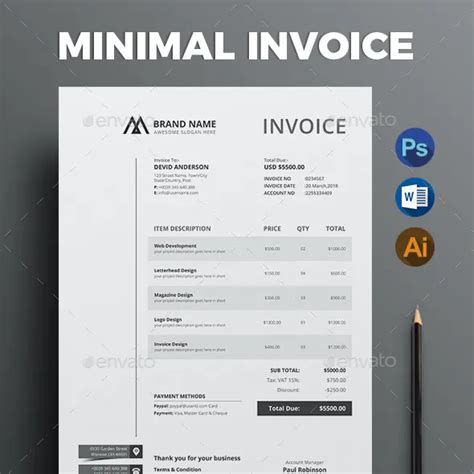 Invoice Artofit