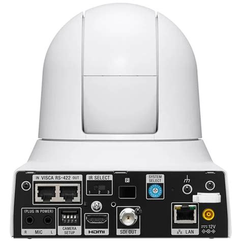 Sony SRG-X400 1080p PTZ Camera with HDMI, IP & 3G-SDI Output (White, 4K Upgradable) - Computer ...