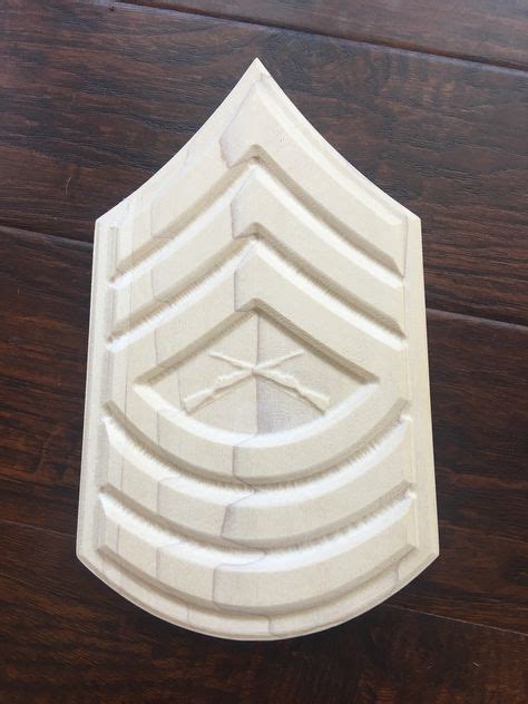 3d Usmc Msgt Chevrons By Woodsmythcreations On Etsy Listing 634220067 3d