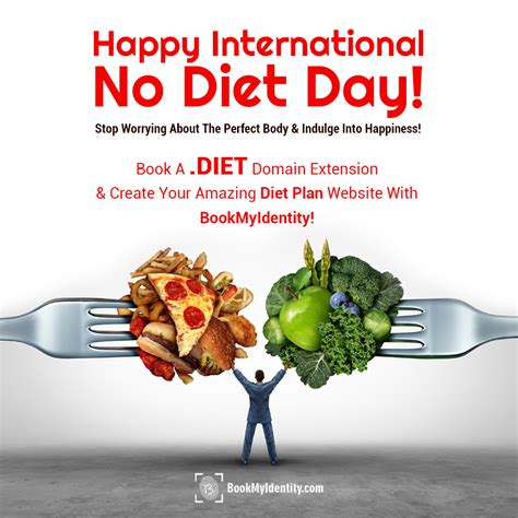 Happy International No Diet Day From BookMyIdentity Team!