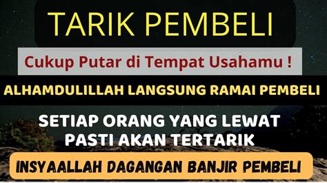 Doa Penglaris Dagangan Penarik Pembeli Ampuh Melancarkan Usaha Amalan