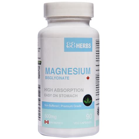 Magnezijum Bisglicinat 500mg 90 Kapsula