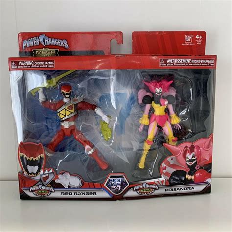 Power Rangers Dino Charge Red Ranger Poisandra Good Vs Evil New 2002930308