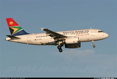 Airbus A319 131 South African Airways Aviation Photo 0973233