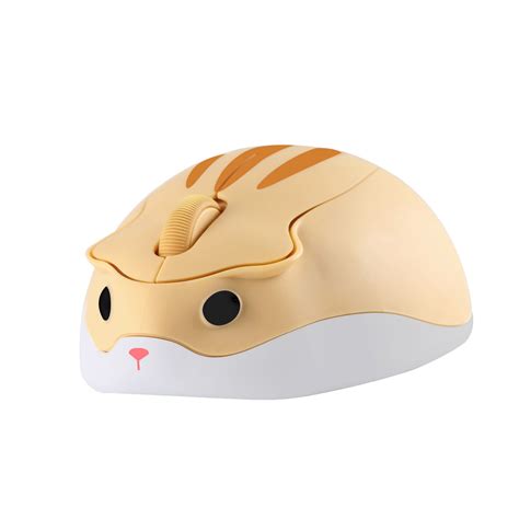 Chuyi G Souris Optique Sans Fil Mignon Hamster Dessin Anim Souris D