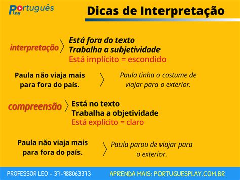 Diferença Entre Interpretação E Compreensão BRAINCP