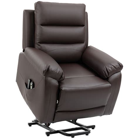 HOMCOM Fauteuil électrique releveur fauteuil de massage électrique