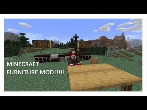 FURNITURE IN MINECRAFT MrCrayfish S Furniture Mod Review YouTube