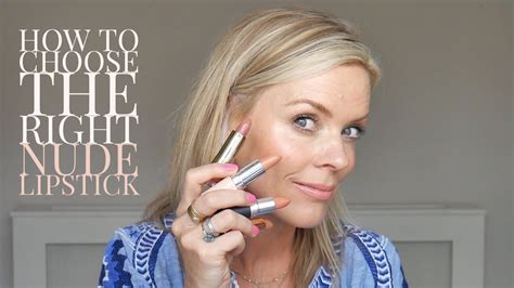 How To Choose The Right Nude Lipstick Youtube