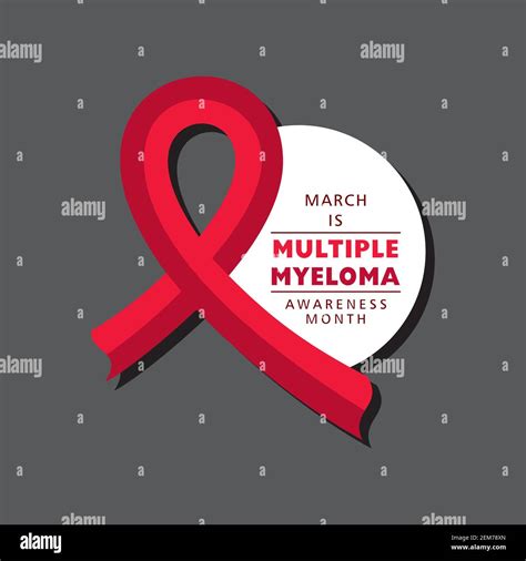 Vector Illustration Of Multiple Myeloma Type Of Bone Marrow Cancer