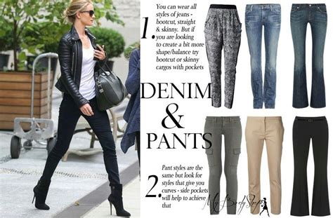 Denim Pants For Inverted Triangle Body Shape Inverted Triangle Body