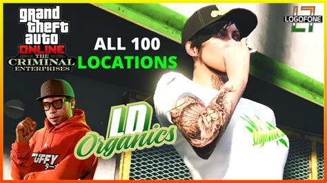 ALL 100 LD ORGANICS LOCATIONS IN GTA 5 ONLINE LAMAR WEED COLLECTIBLES