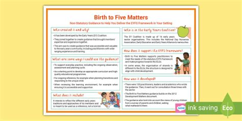 Free Birth To Matters Printable Poster Twinkl