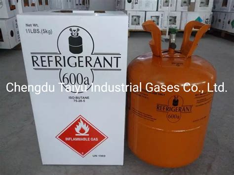 Kg Kg Disposable Cylinder Iso Butane R A Refrigerant Gas China