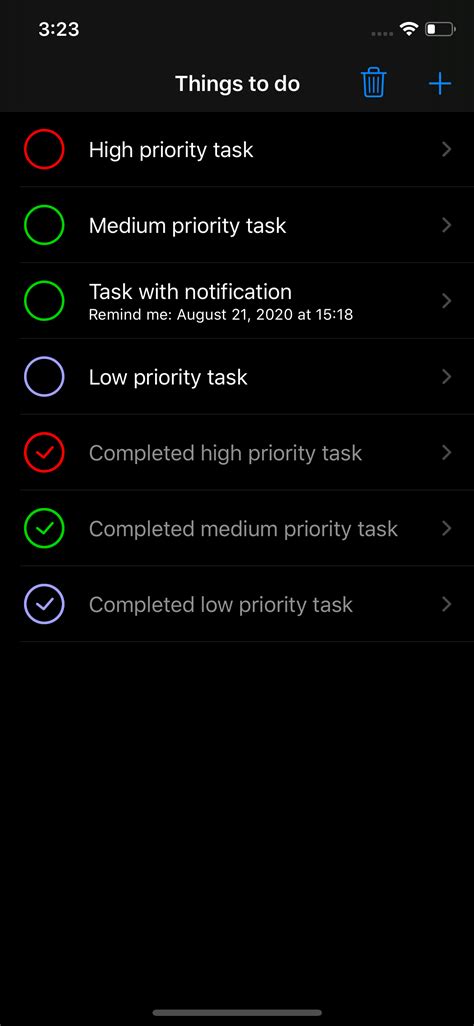 GitHub Fredrik9000 TodoList IOS Simple Todo List App For IOS With