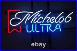 Michelob Ultra Beer Neon Light Sign Lamp Bar Visual Display