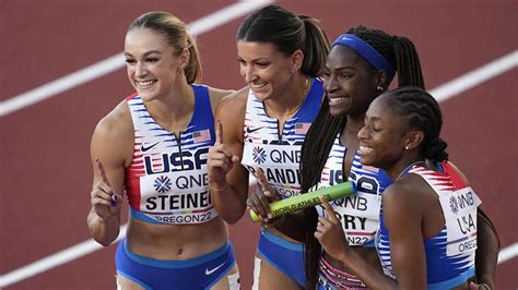 World Athletics Championships 2022 Us Women Take 4x100 Relay Gold Canada Bag Mens Top Prize