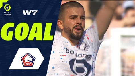 Goal Edon Zhegrova Losc Havre Ac Losc Lille Youtube