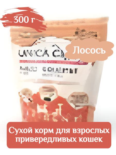 Корм Unica Classe Gourmet для взрослых привередливых кошек лосось 300г ...