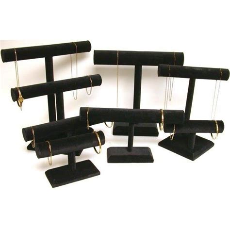 5 Black Bracelet Chain Watch T Bar Jewelry Display Miscellaneous