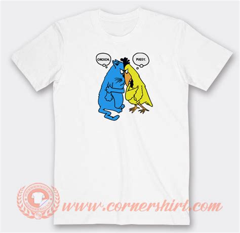Vintage John Baynham Chicken Pussy Cartoon T Shirt On Sale Cornershirt
